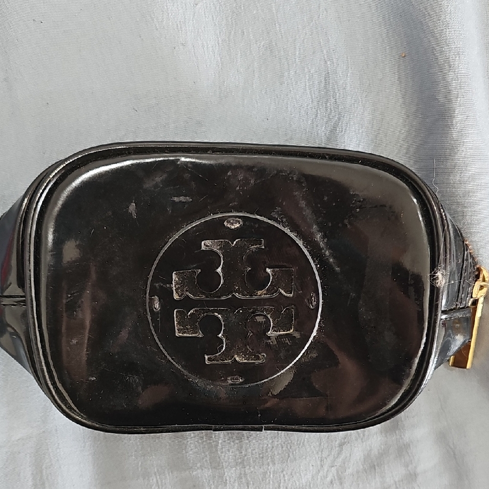Tory Burch Glossy Black Belt Bag